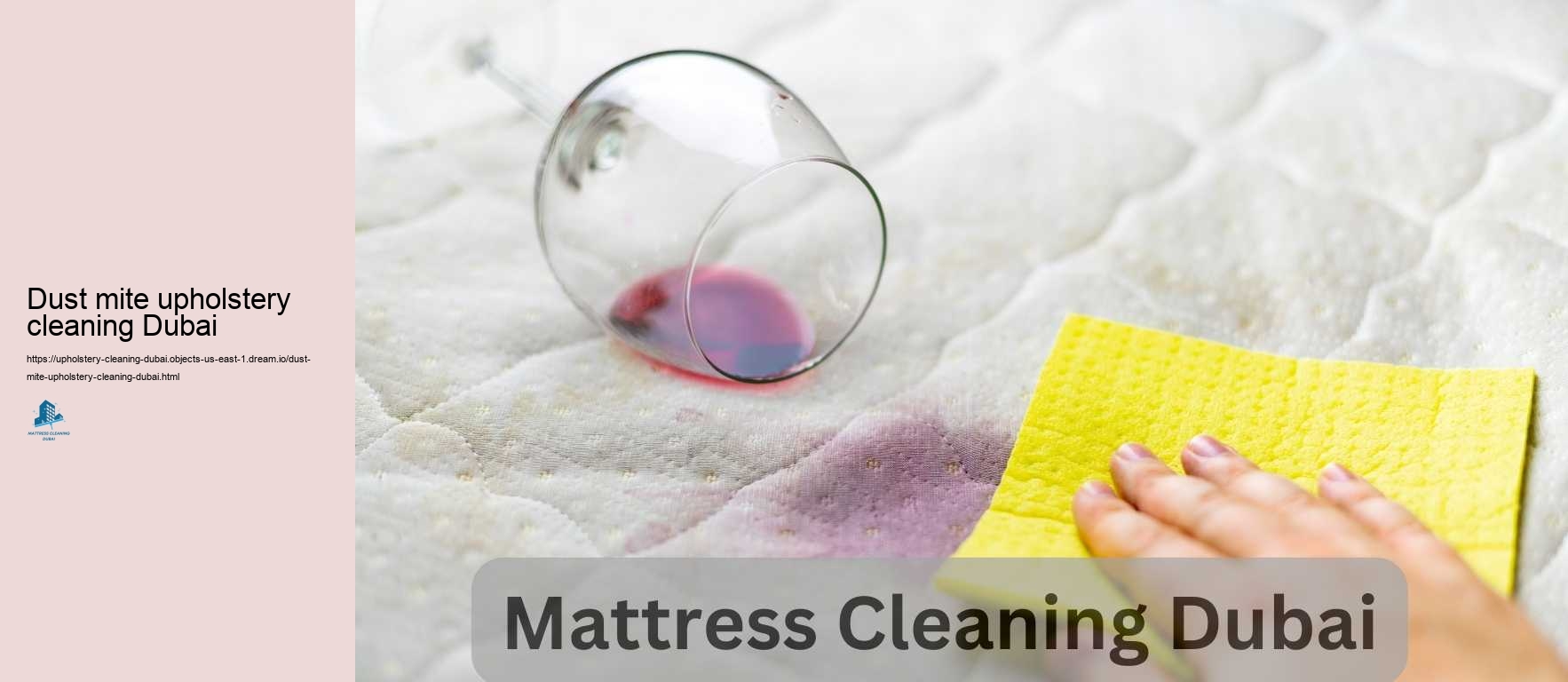 Dust mite upholstery cleaning Dubai